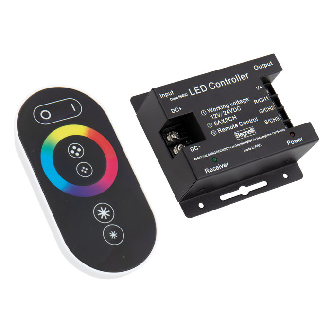 RGB controller + remote control kit for EcoLED RGB Strip