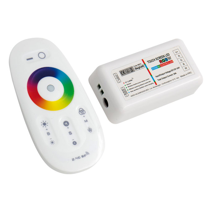 Kit controller RGBW + telecomando per Strip EcoLED RGBW (White 3000K)
